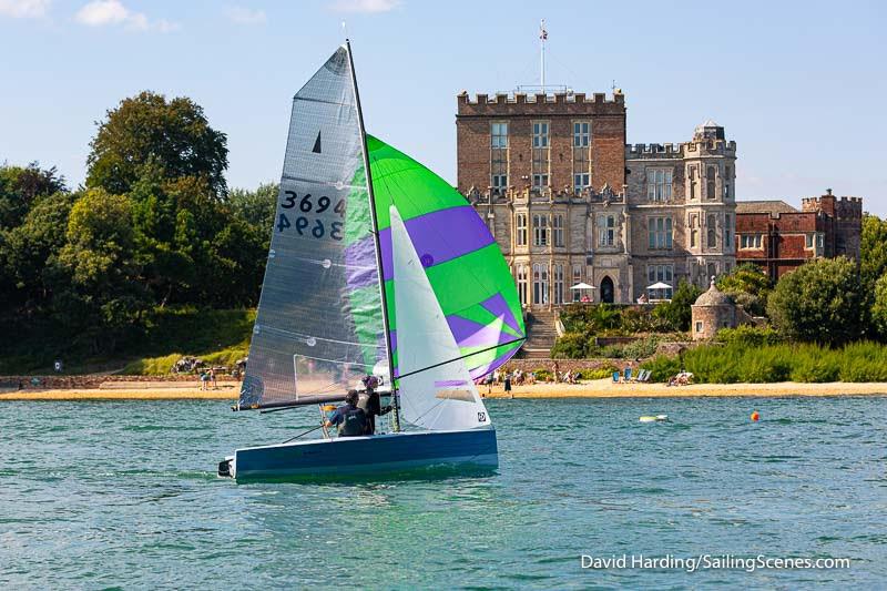 Day 4 of Bournemouth Digital Poole Week photo copyright David Harding / www.sailingscenes.com taken at Parkstone Yacht Club and featuring the Merlin Rocket class