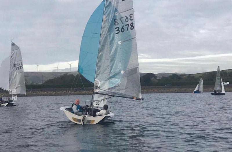 Craftinsure Merlin Rocket Silver Tiller Felucca Trophy at Hollingworth photo copyright Emma Turner taken at Hollingworth Lake Sailing Club and featuring the Merlin Rocket class