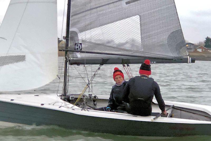 Craftinsure Silver Tiller Merlin Rocket open meeting at Brightlingsea photo copyright Jane Somerville taken at Brightlingsea Sailing Club and featuring the Merlin Rocket class