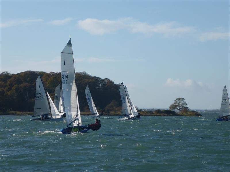 Craftinsure Merlin Rocket Silver Tiller at Itchenor photo copyright Caroline Gosford taken at Itchenor Sailing Club and featuring the Merlin Rocket class