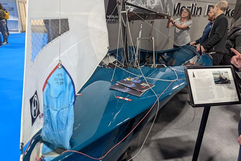 Merlin Rocket class at the RYA Dinghy & Watersports Show 2022 - photo © Mark Jardine / YachtsandYachting.com