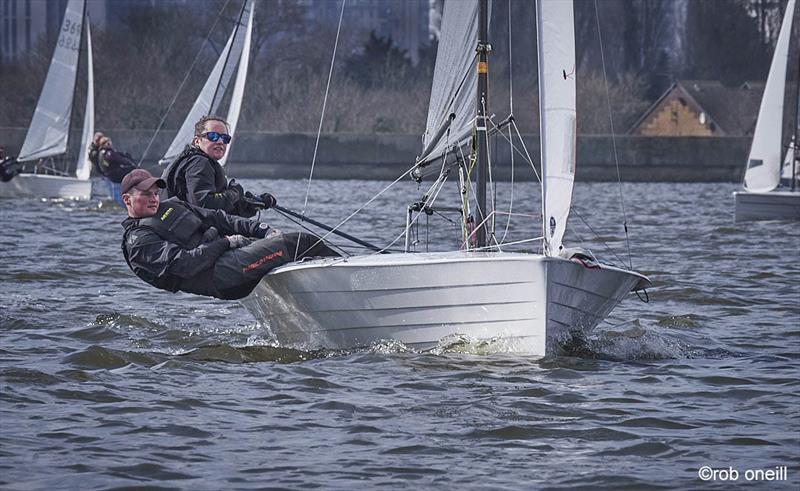 Craftinsure Merlin Rocket Silver Tiller at Wembley photo copyright Rob O'Neill taken at Wembley Sailing Club and featuring the Merlin Rocket class