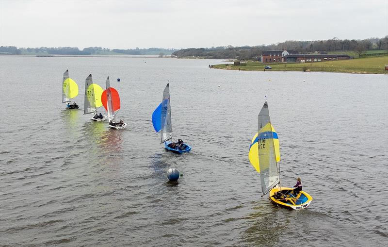 Craftinsure Merlin Rocket Silver Tiller at Blithfield photo copyright Iain Ferguson taken at Blithfield Sailing Club and featuring the Merlin Rocket class