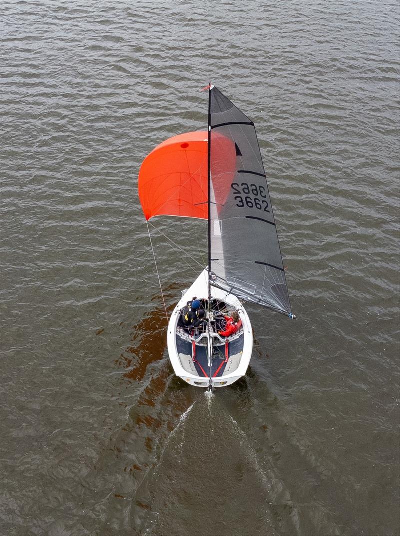 Craftinsure Merlin Rocket Silver Tiller at Blithfield photo copyright Iain Ferguson taken at Blithfield Sailing Club and featuring the Merlin Rocket class