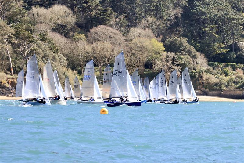 Craftinsure Merlin Rocket Silver Tiller at Salcombe photo copyright Lucy Burn / @syc_sailing_photos taken at Salcombe Yacht Club and featuring the Merlin Rocket class