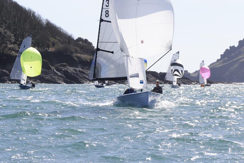 Craftinsure Merlin Rocket Silver Tiller at Salcombe photo copyright Lucy Burn / @syc_sailing_photos taken at Salcombe Yacht Club and featuring the Merlin Rocket class