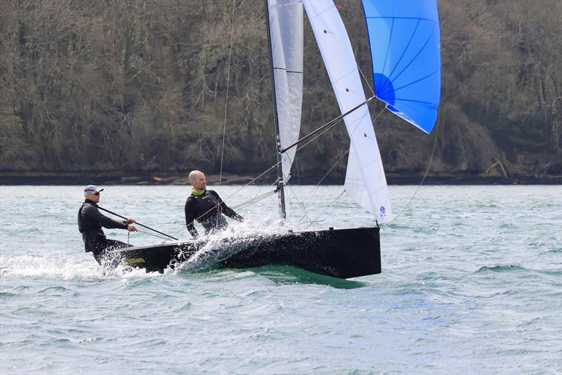 Craftinsure Merlin Rocket Silver Tiller at Salcombe photo copyright Lucy Burn / @syc_sailing_photos taken at Salcombe Yacht Club and featuring the Merlin Rocket class