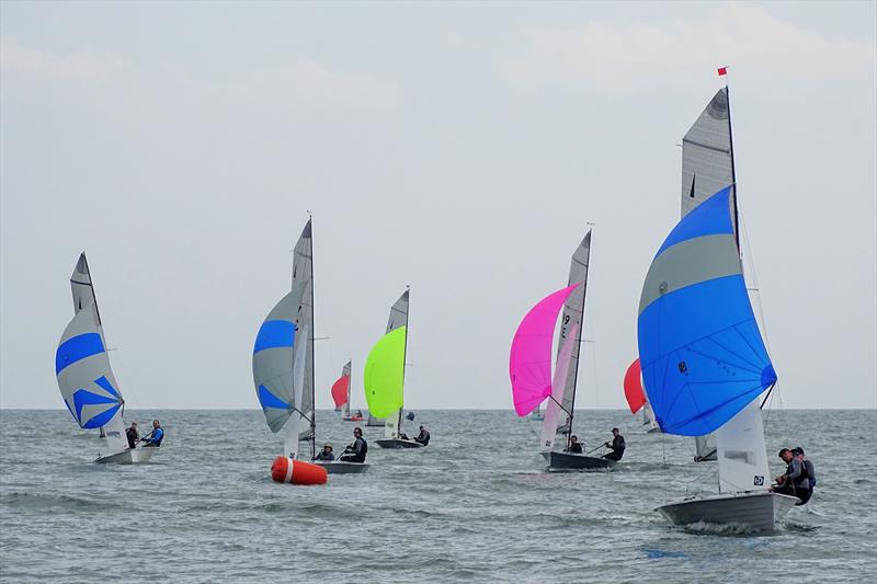 Chris Jennings and Pete Nicholson finish 3rd (and write the report) in the Craftinsure Merlin Rocket Silver Tiller at Mumbles - photo © Mumbles YC / Annick Wilks 