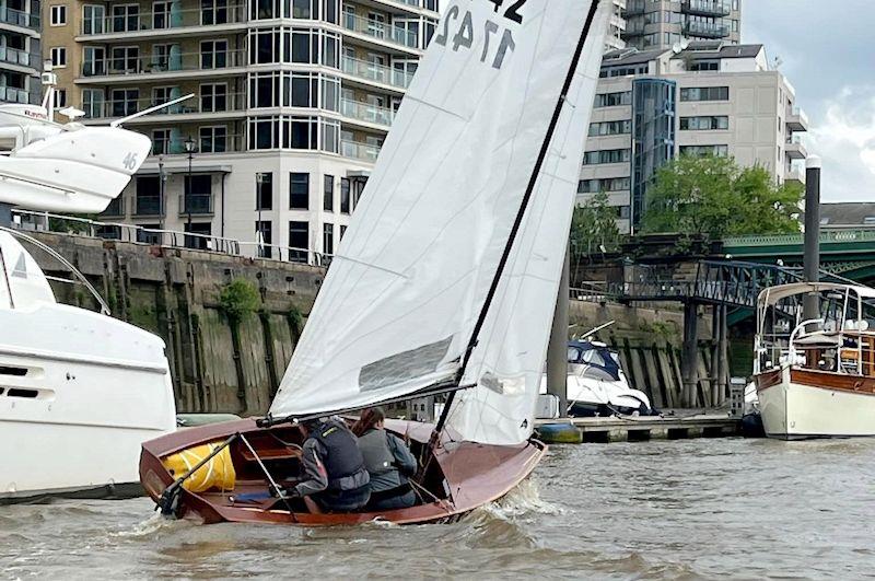 Craftinsure Thames, Vintage and Classic Merlin Rocket Downriver Race at Ranelagh photo copyright James Hayward taken at Ranelagh Sailing Club and featuring the Merlin Rocket class