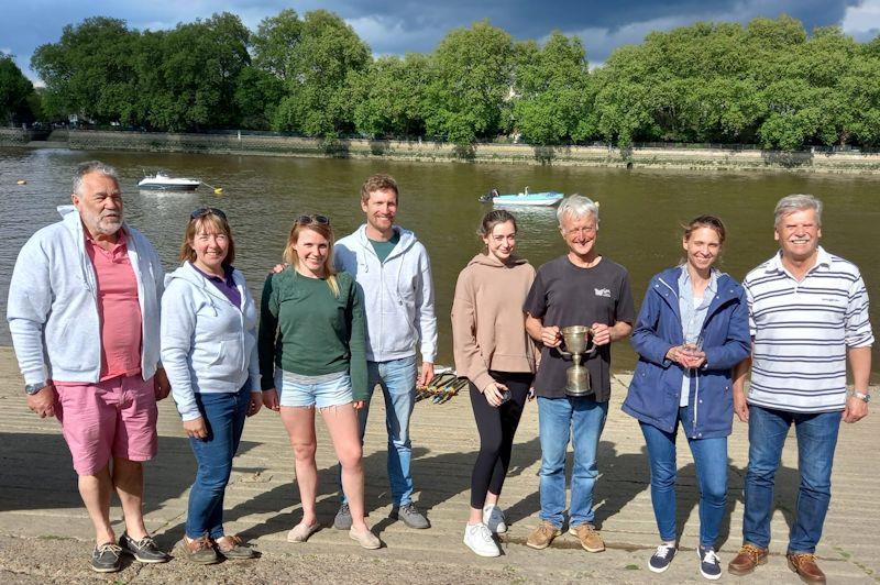 Craftinsure Thames, Vintage and Classic Merlin Rocket Downriver Race at Ranelagh photo copyright Stuart Jenkins taken at Ranelagh Sailing Club and featuring the Merlin Rocket class