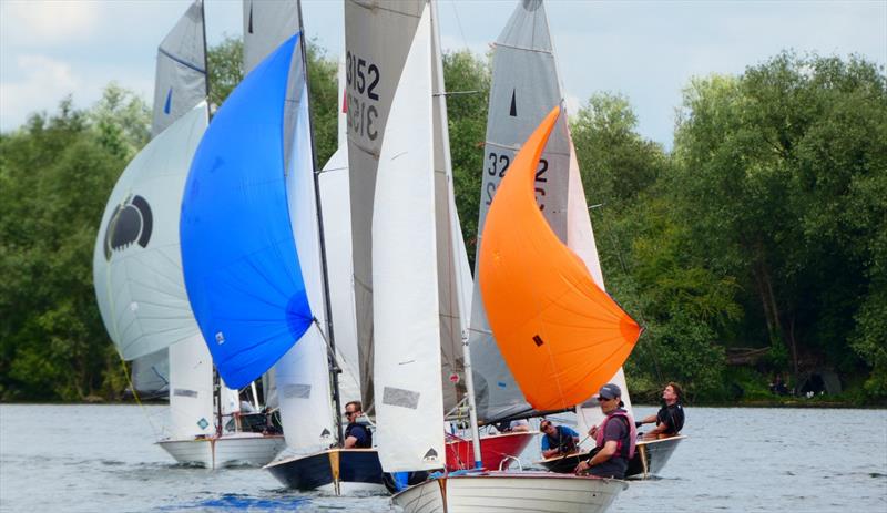 Vintage Merlins at Fishers Green photo copyright Kevin O'Brien taken at Fishers Green Sailing Club and featuring the Merlin Rocket class