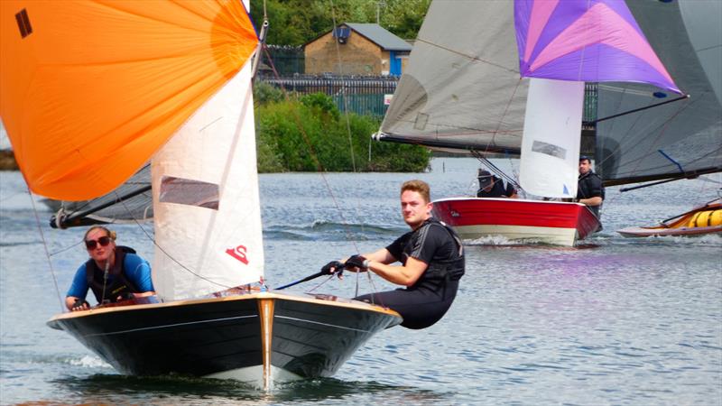 Vintage Merlins at Fishers Green photo copyright Kevin O'Brien taken at Fishers Green Sailing Club and featuring the Merlin Rocket class