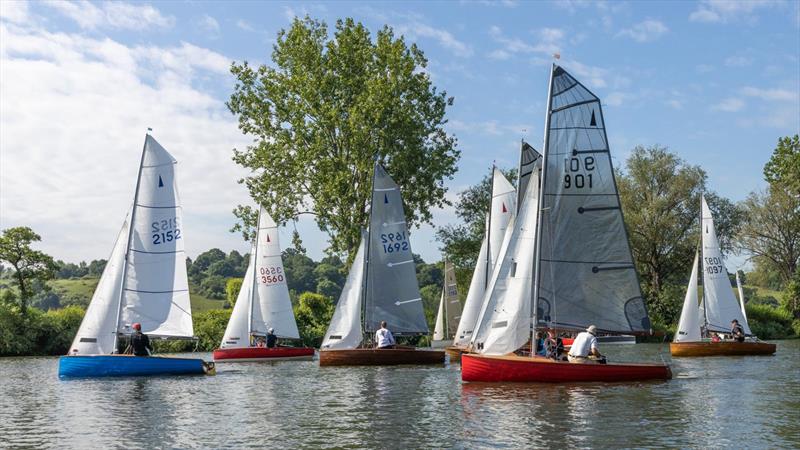 Bourne End Week 2022 photo copyright Tony Ketley taken at Upper Thames Sailing Club and featuring the Merlin Rocket class