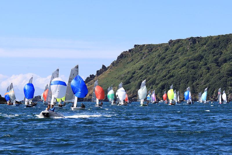 Salcombe Gin Merlin Rocket Week Day 1 photo copyright Lucy Burn taken at Salcombe Yacht Club and featuring the Merlin Rocket class