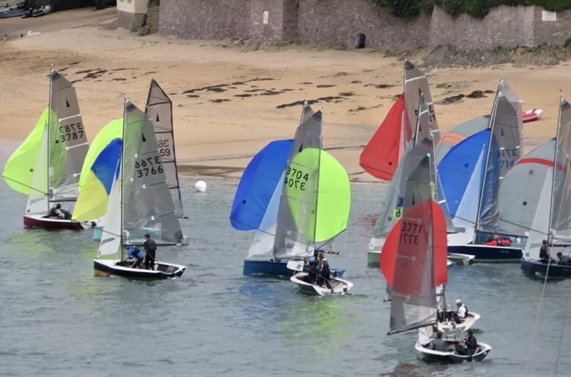 Salcombe Gin Merlin Rocket Week Day 2 afternoon race - photo © Malcolm Mackley