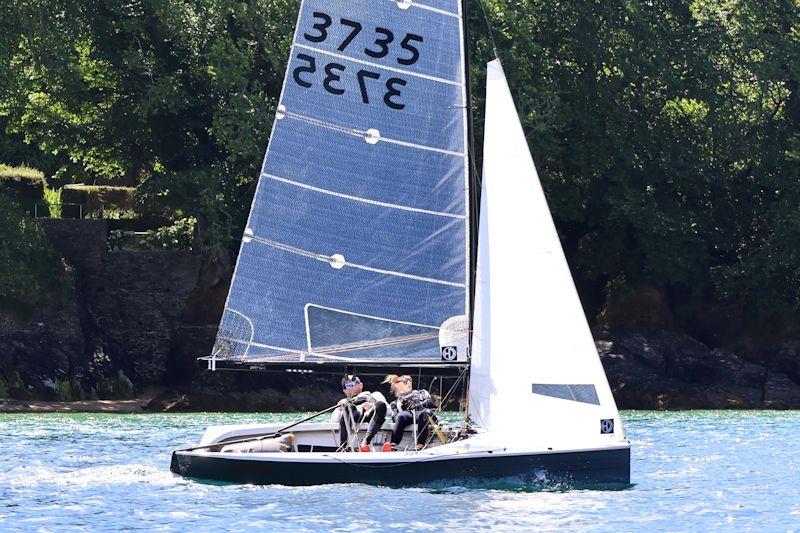 Salcombe Gin Merlin Rocket Week Day 3 photo copyright Lucy Burn taken at Salcombe Yacht Club and featuring the Merlin Rocket class