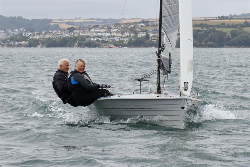 Salcombe Yacht Club Summer Series Race 6 photo copyright Lucy Burn taken at Salcombe Yacht Club and featuring the Merlin Rocket class