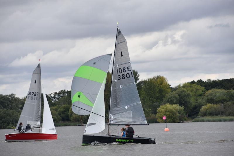 Merlin Rocket Craftinsure Silver Tiller at Waveney & Oulton Broad photo copyright Trish Barnes taken at Waveney & Oulton Broad Yacht Club and featuring the Merlin Rocket class