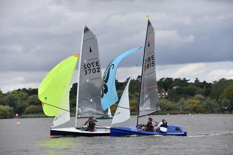 Merlin Rocket Craftinsure Silver Tiller at Waveney & Oulton Broad photo copyright Trish Barnes taken at Waveney & Oulton Broad Yacht Club and featuring the Merlin Rocket class