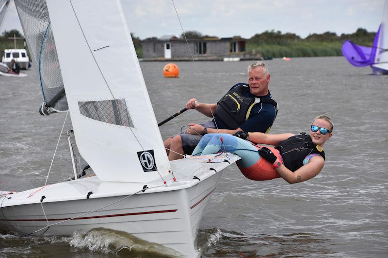 Merlin Rocket Craftinsure Silver Tiller at Waveney & Oulton Broad photo copyright Trish Barnes taken at Waveney & Oulton Broad Yacht Club and featuring the Merlin Rocket class