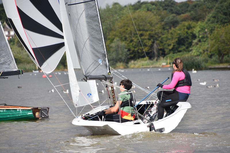 Merlin Rocket Craftinsure Silver Tiller at Waveney & Oulton Broad photo copyright Trish Barnes taken at Waveney & Oulton Broad Yacht Club and featuring the Merlin Rocket class