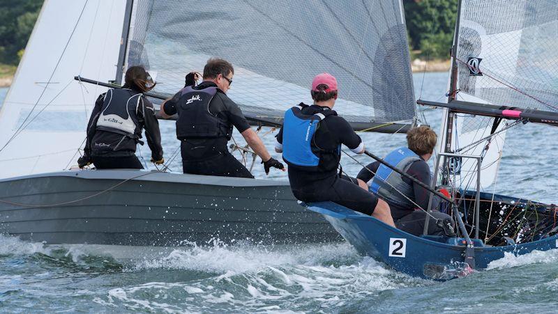 Craftinsure Merlin Rocket Silver Tiller at Starcross - photo © Garnett Showell