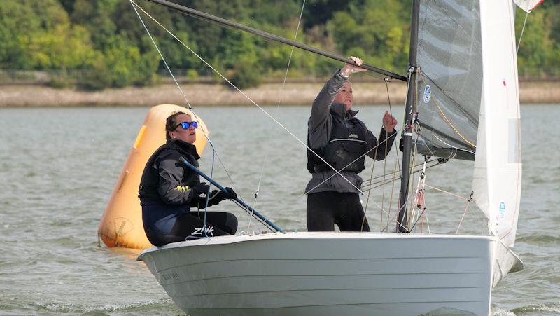 Craftinsure Merlin Rocket Silver Tiller at Starcross - photo © Garnett Showell