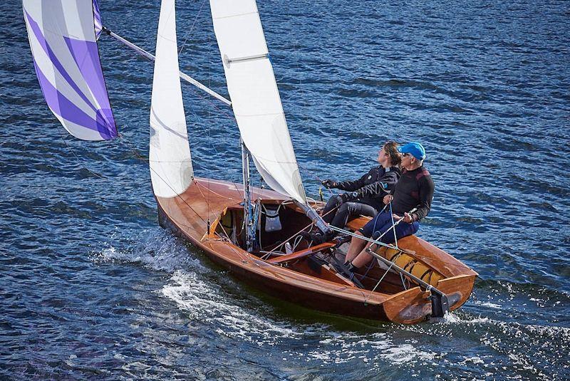 John and Livvy Bell - Merlin Rocket Thames and De May Series at Hampton photo copyright Rob O'Neill taken at Hampton Sailing Club and featuring the Merlin Rocket class