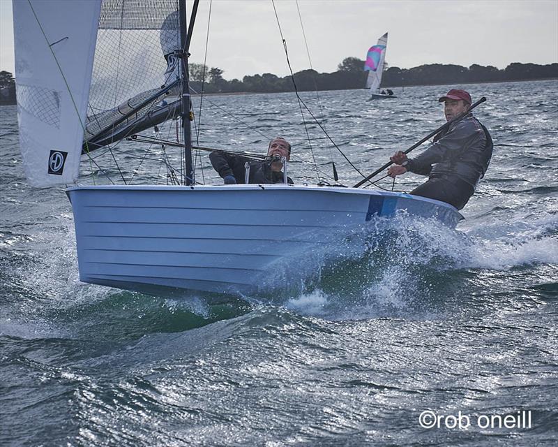 Jon Gorringe and Matt Currell during the Craftinsure Merlin Rocket Silver Tiller at Itchenor  - photo © Rob O'Neill