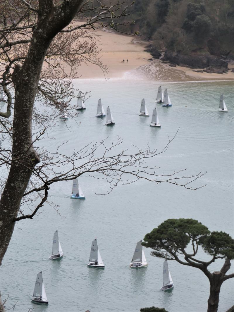 Merlin Rocket South West Series at Salcombe photo copyright Malcolm Mackley taken at Salcombe Yacht Club and featuring the Merlin Rocket class