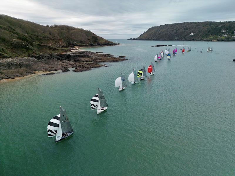 Merlin Rocket South West Series at Salcombe photo copyright Olly Turner / Salcombe Stories taken at Salcombe Yacht Club and featuring the Merlin Rocket class