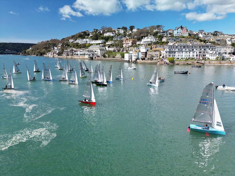 Merlin Rocket South West Series at Salcombe photo copyright Olly Turner / Salcombe Stories taken at Salcombe Yacht Club and featuring the Merlin Rocket class