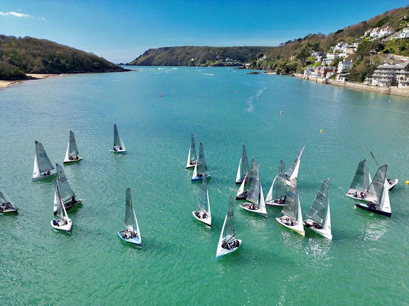 Merlin Rocket South West Series at Salcombe photo copyright Olly Turner / Salcombe Stories taken at Salcombe Yacht Club and featuring the Merlin Rocket class