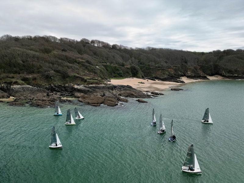 Merlin Rocket South West Series at Salcombe photo copyright Olly Turner / Salcombe Stories taken at Salcombe Yacht Club and featuring the Merlin Rocket class