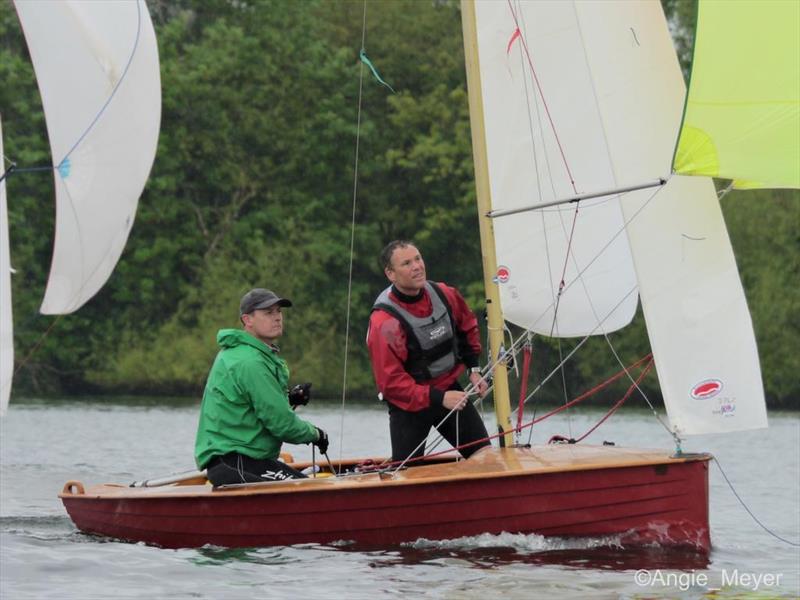 Vintage Merlin Rockets at Fishers Green photo copyright Angie Meyer taken at Fishers Green Sailing Club and featuring the Merlin Rocket class