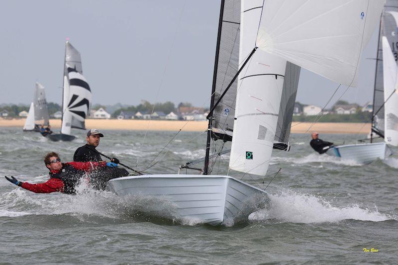 Craftinsure Silver Tiller Merlin Rocket open meeting at Brightlingsea - photo © Tim Bees