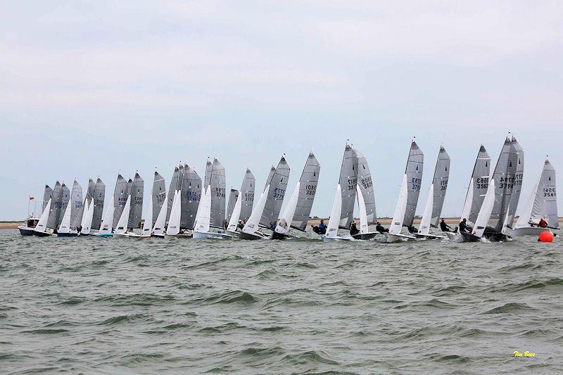 Craftinsure Silver Tiller Merlin Rocket open meeting at Brightlingsea - photo © Tim Bees