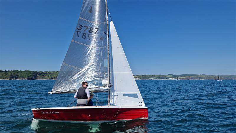 Saundersfoot Sailing Club 50th Anniversary Coppet Week photo copyright Kevin Upstill, Julia Griffiths taken at Saundersfoot Sailing Club and featuring the Merlin Rocket class