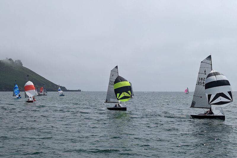 Merlin Rocket Craftinsure Silver Tiller and SW Series at Hooe Point photo copyright Lizzie Eyre taken at Hooe Point Sailing Club and featuring the Merlin Rocket class