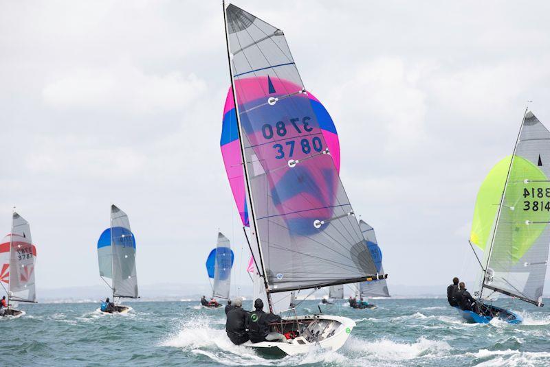 Aspire Merlin Rocket Nationals 2023 Day 3 photo copyright Ben Wood / Island Images taken at Brading Haven Yacht Club and featuring the Merlin Rocket class