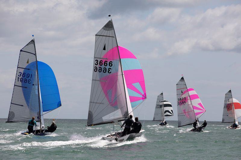 Aspire Merlin Rocket Nationals 2023 Day 3 photo copyright Ben Wood / Island Images taken at Brading Haven Yacht Club and featuring the Merlin Rocket class