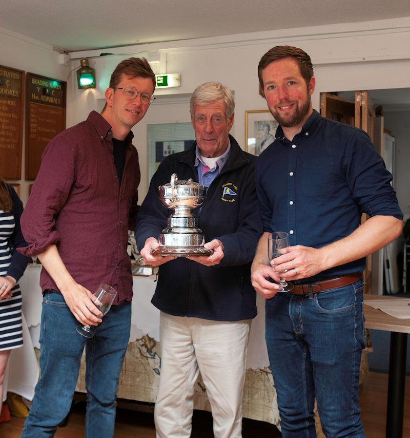 Aspire Merlin Rocket Nationals 2023 Prize Giving photo copyright Ben Wood / Island Images taken at Brading Haven Yacht Club and featuring the Merlin Rocket class