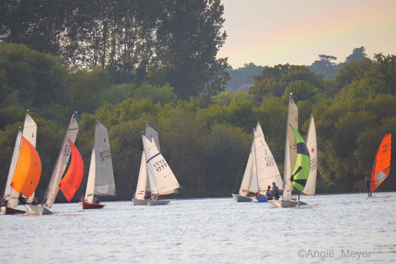 Fishers Green Sailing Club Sunset Salver photo copyright Jon Steward / Angie Meyer taken at Fishers Green Sailing Club and featuring the Merlin Rocket class