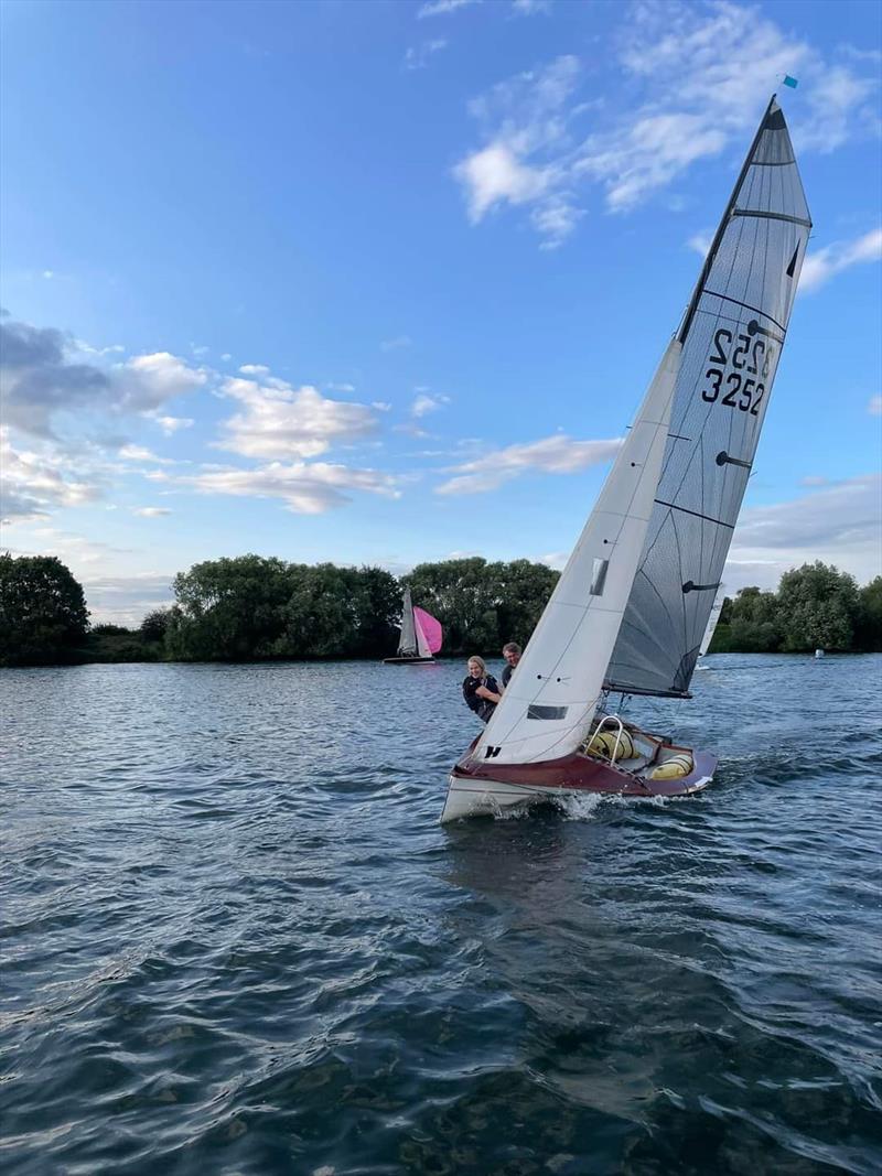 Fishers Green Sailing Club Sunset Salver photo copyright Jon Steward / Angie Meyer taken at Fishers Green Sailing Club and featuring the Merlin Rocket class