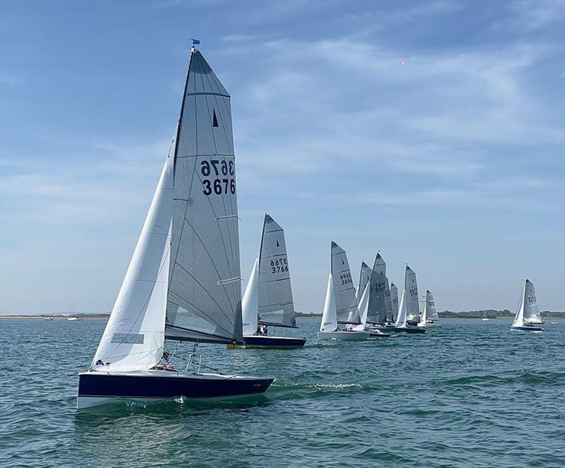 Merlin Rocket Youth Nationals 2023 at Itchenor - photo © Freya Lillywhite