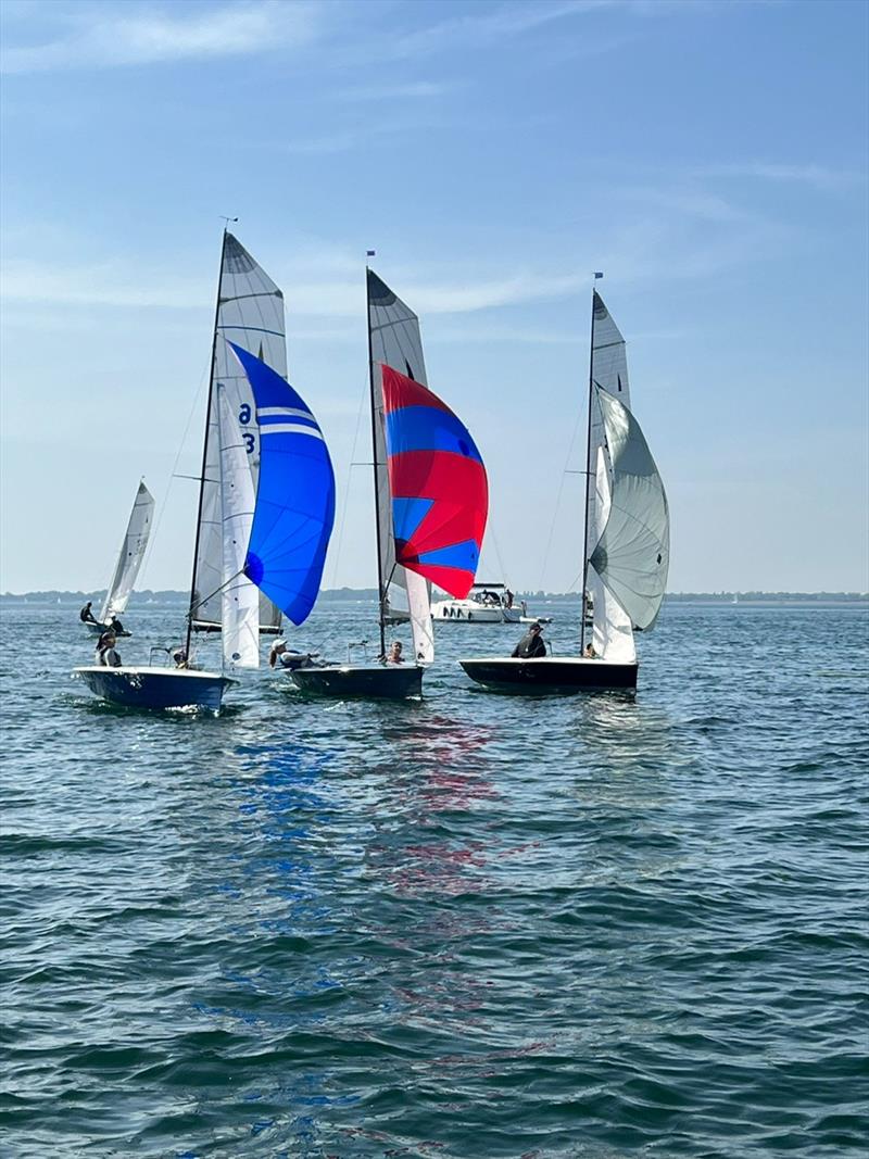 Merlin Rocket Youth Nationals 2023 at Itchenor photo copyright Freya Lillywhite taken at Itchenor Sailing Club and featuring the Merlin Rocket class