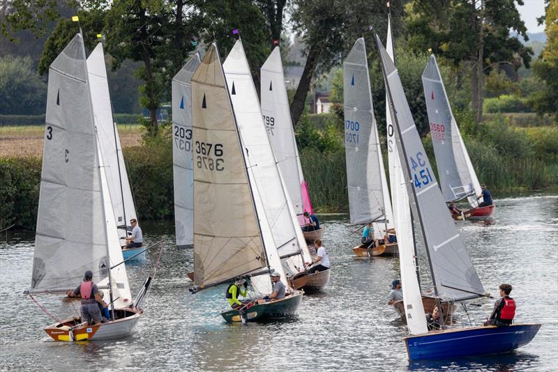 Upper Thames Merlin Rocket Weekend: Craftinsure DeMay Vintage Series on Saturday photo copyright Tony Ketley taken at Upper Thames Sailing Club and featuring the Merlin Rocket class