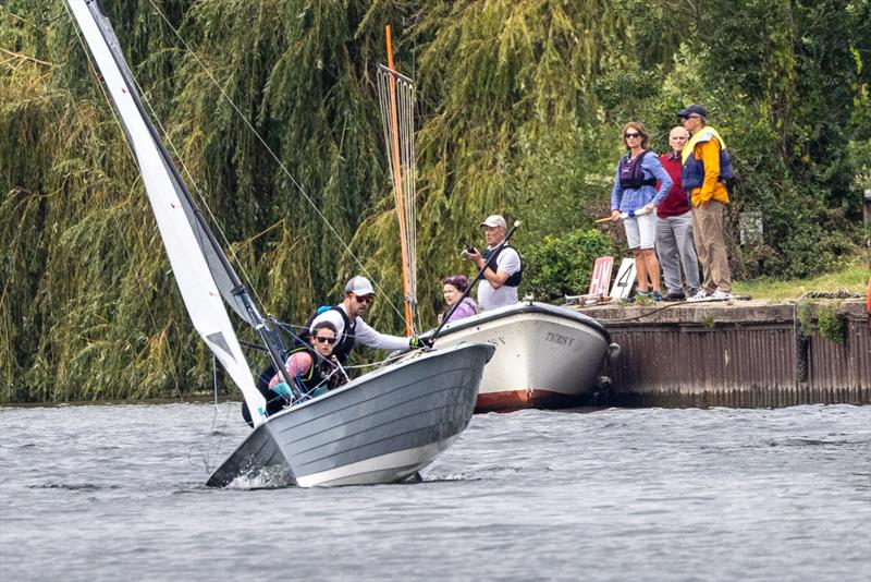 Upper Thames Merlin Rocket Weekend: Allen South East series on Sunday photo copyright Tony Ketley taken at Upper Thames Sailing Club and featuring the Merlin Rocket class