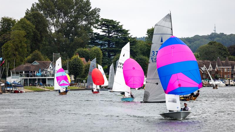 Upper Thames Merlin Rocket Weekend: Allen South East series on Sunday photo copyright Tony Ketley taken at Upper Thames Sailing Club and featuring the Merlin Rocket class