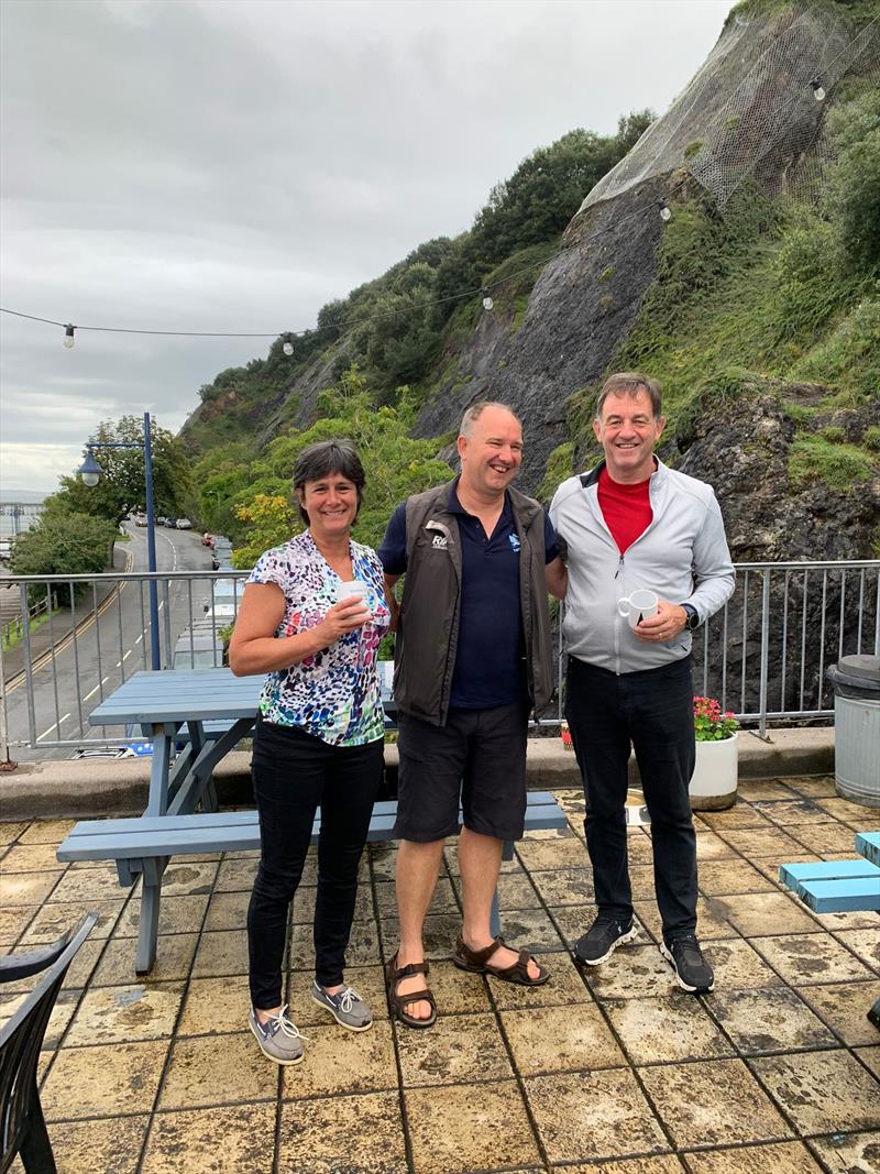 Geoff and Helen Kimber win Bronze Fleet in the Craftinsure Merlin Rocket Silver Tiller at Mumbles photo copyright Anna Aylward taken at Mumbles Yacht Club and featuring the Merlin Rocket class